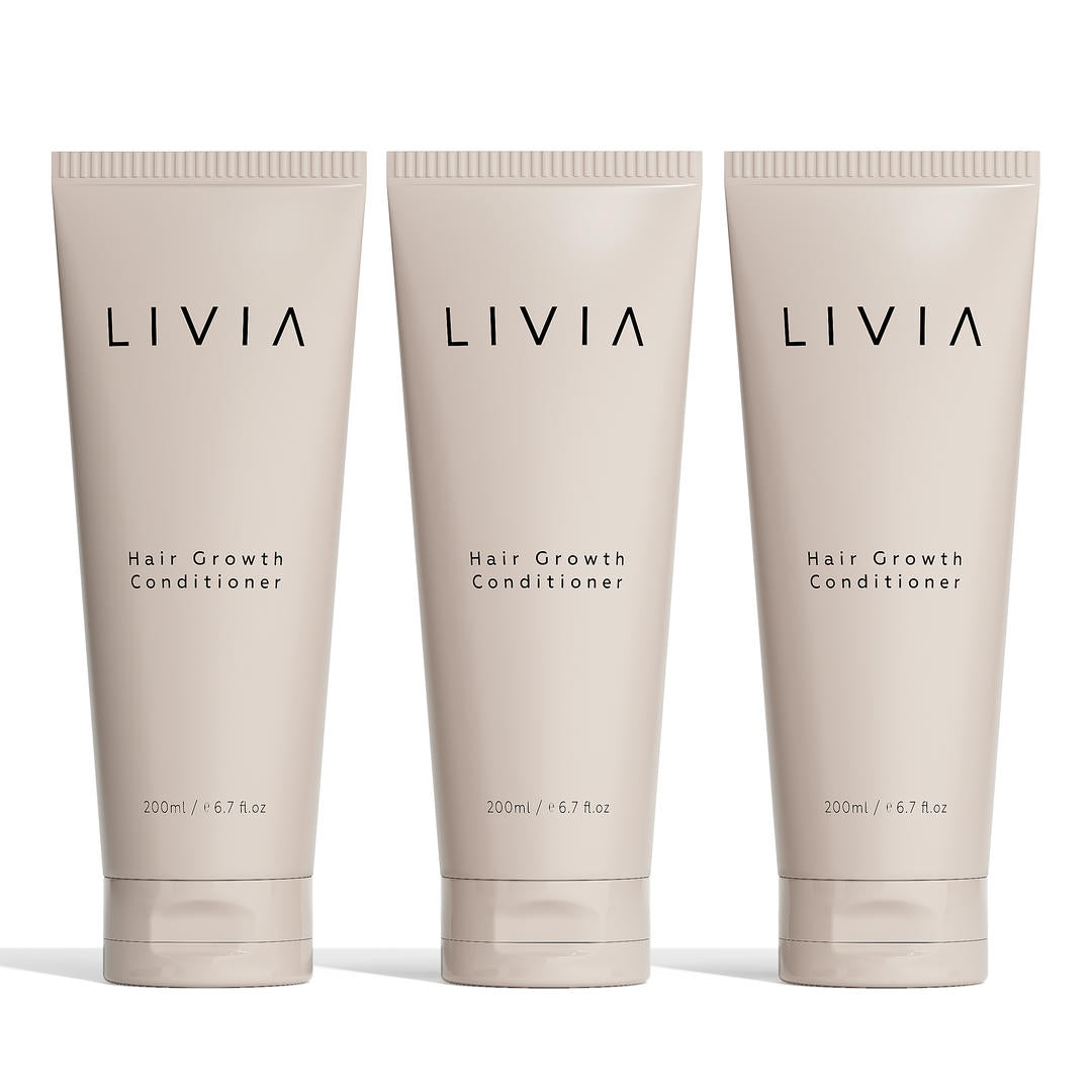 Livia Hairgrowth Conditioner Trio